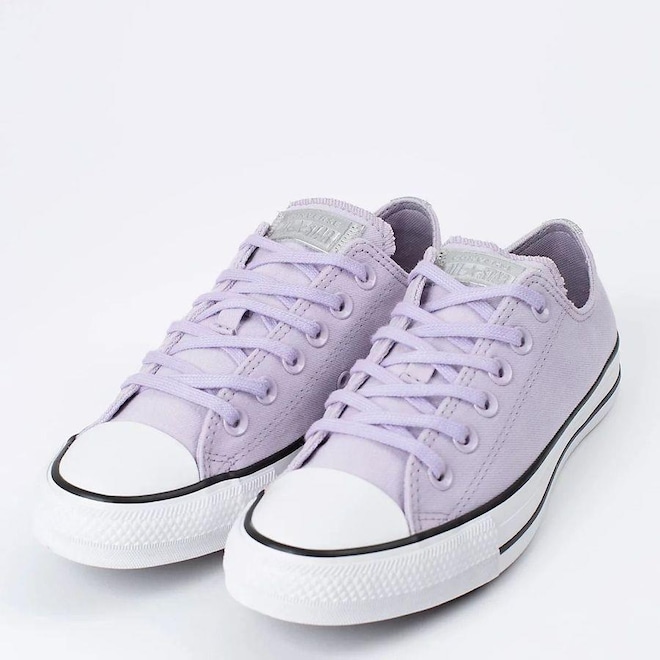 Tênis Converse Chuck Taylor All Star Ox Authentic Glam - Unissex - Foto 1