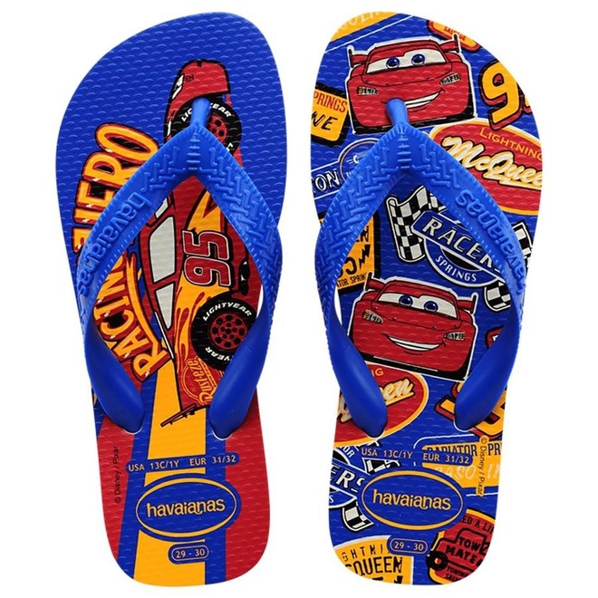 Chinelo Havaianas Cars - Infantil - Foto 1