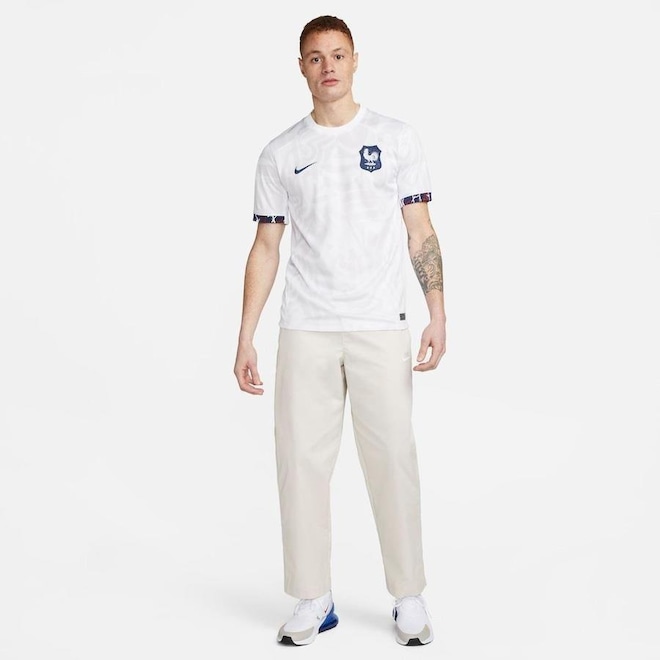 Camisa França Nike II 2023/24 Torcedor Pro - Masculina - Foto 1