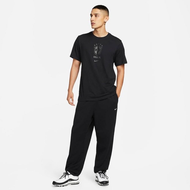 Camiseta do Brasil Nike Escudo - Masculina - Foto 1