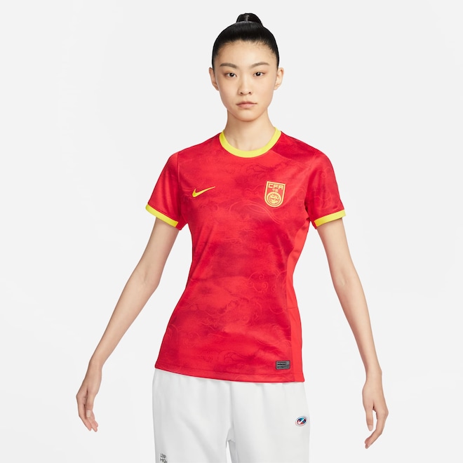 Camisa China Nike I 2023/24 Torcedora Pro - Feminina - Foto 1