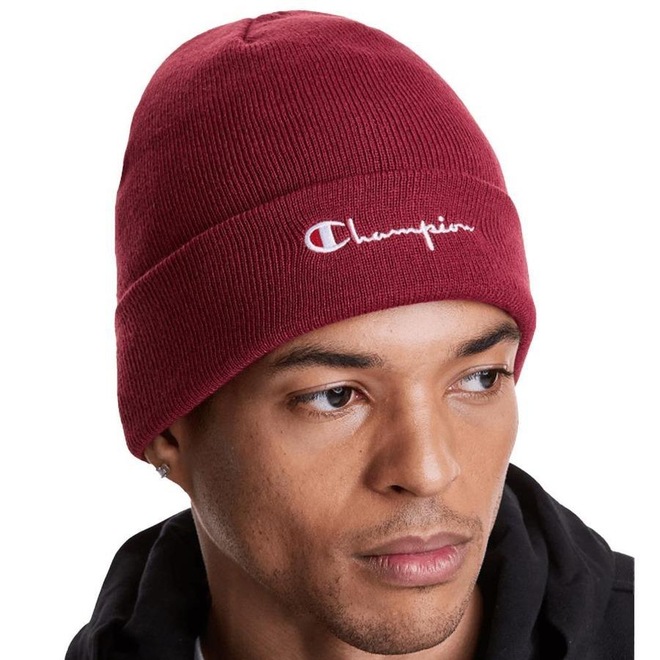 Gorro Champion Beanie With Cuff Cranberry Tart - Adulto - Foto 1