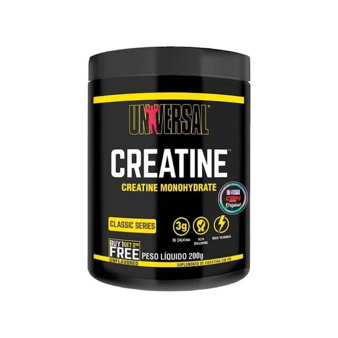 Creatina Universal Nutrition Original Importada - 200g - Foto 1