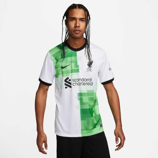 Camisa Liverpool Ii 2023/24 Torcedor Pro Nike - Masculina - Foto 1