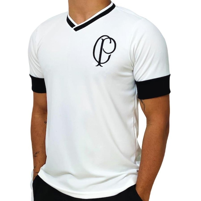 Camisa do Corinthians SPR Retro Edição Especial Cp - Masculina - Foto 1