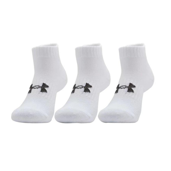 Meia Cano Baixo Under Armour Core Cotton com 3 Pares - Adulto - Foto 1