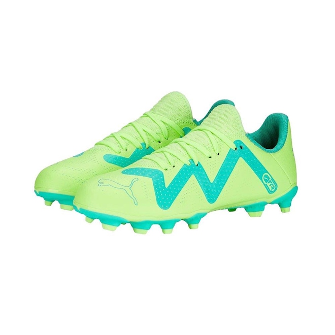 Chuteira de Campo Puma Future Play FG/AG - Júnior - Foto 1