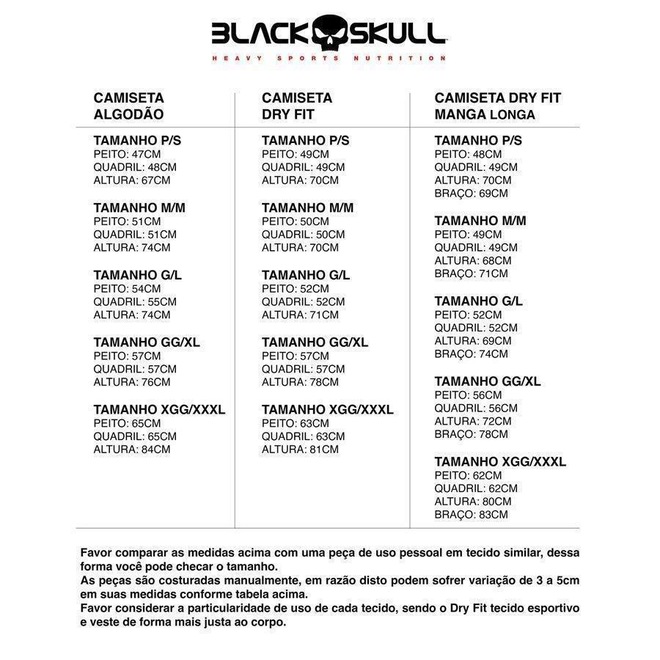 Camiseta Black Skull Manga Longa Dry Fit Soldado Bope - Masculina - Foto 1