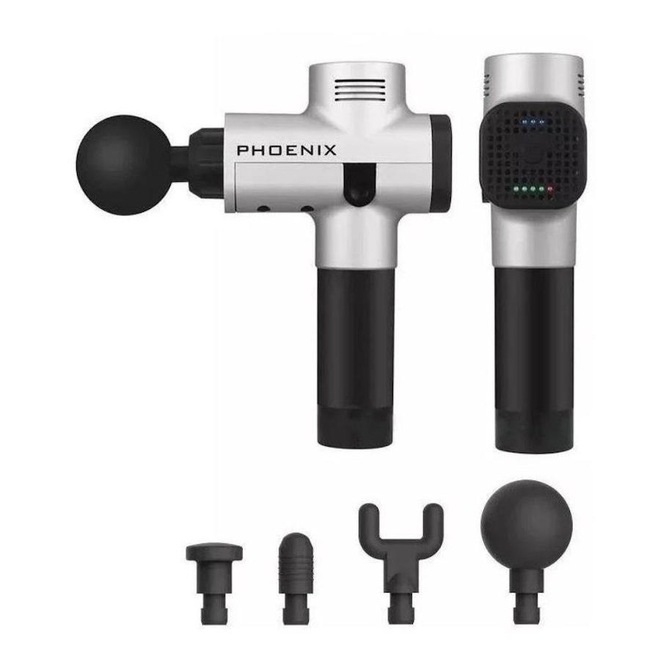 Massageador Elétrico Gun Phoenix Tipo Hypervolt - Bivolt | Centauro