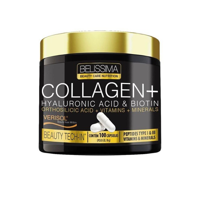Collagen Plus Belíssima - 100 Capsulas - Foto 1