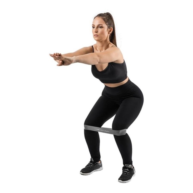 Kit Faixas Elásticos para Exercícios Hidrolight Mini Band - 3 Faixas - Foto 1