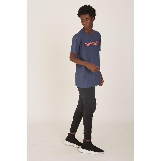 Camiseta Mitchell & Ness Estampada Branding - Masculina - Foto 1