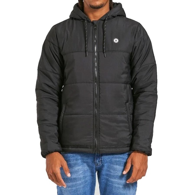 Jaqueta com Capuz Hurley Stuff - Masculina - Foto 1