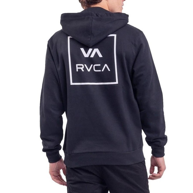 Blusão de Moletom com Capuz Rvca All The Way - Masculino - Foto 1