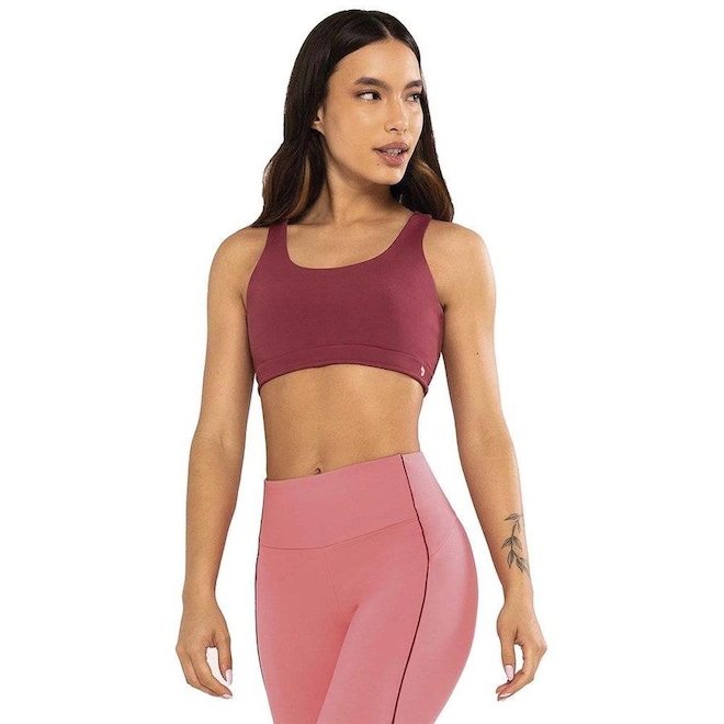 Top Fitness Alto Giro Versatily - Feminino - Foto 1