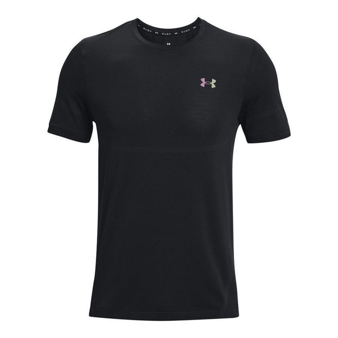 Camiseta Under Armour Rush Seamless Legacy - Masculina - Foto 1
