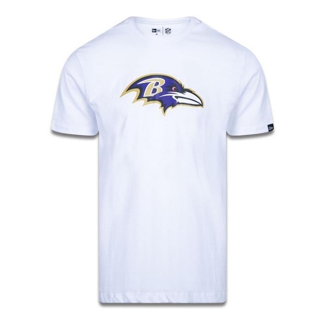 Camiseta New Era Baltimore Ravens Logo Time Nfl - Masculina - Foto 1
