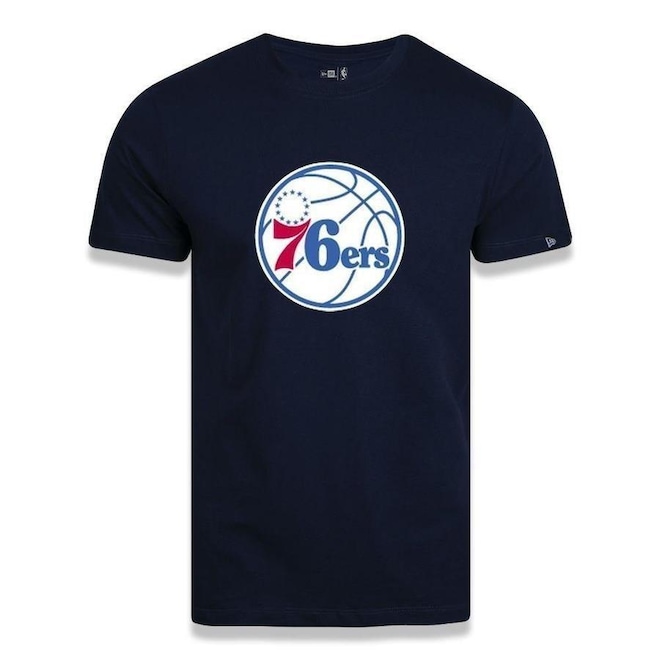 Camiseta New Era Nfl Philadelphia 76Ers Basic Logo - Masculina - Foto 1