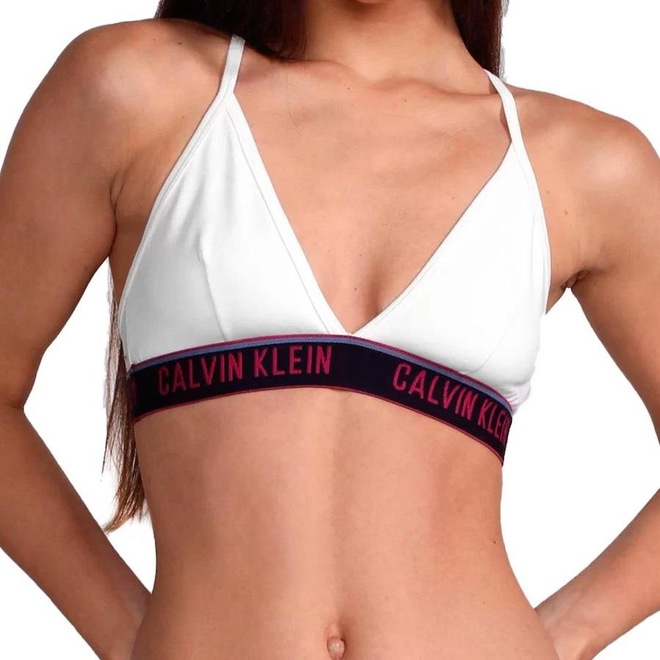 Top Calvin Klein Triangulo Cotton - Adulto - Foto 1