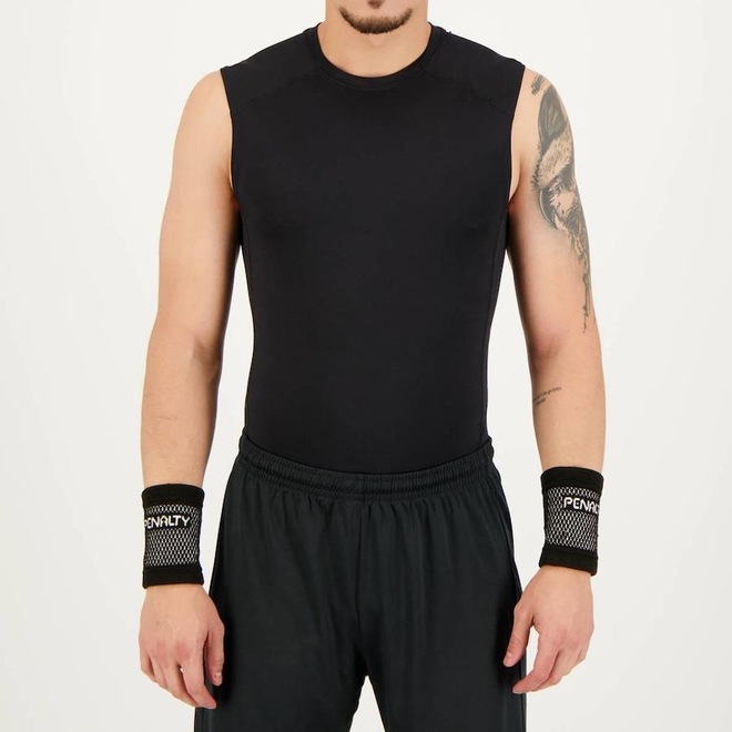 Munhequeira Penalty Elástica Knit - Adulto - Foto 1