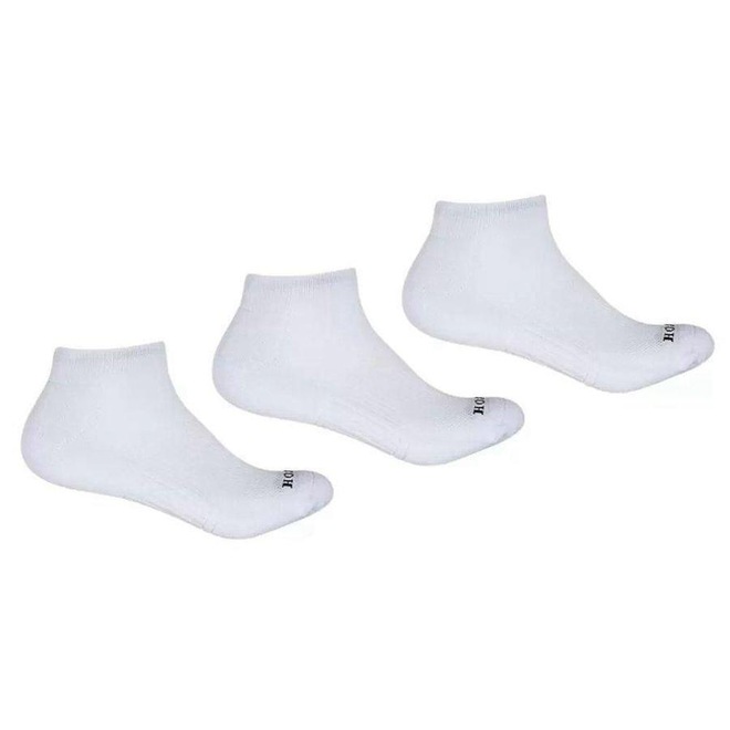 Meia Cano Curto Hoahi Inv - 3 Pares - Unissex - Foto 1