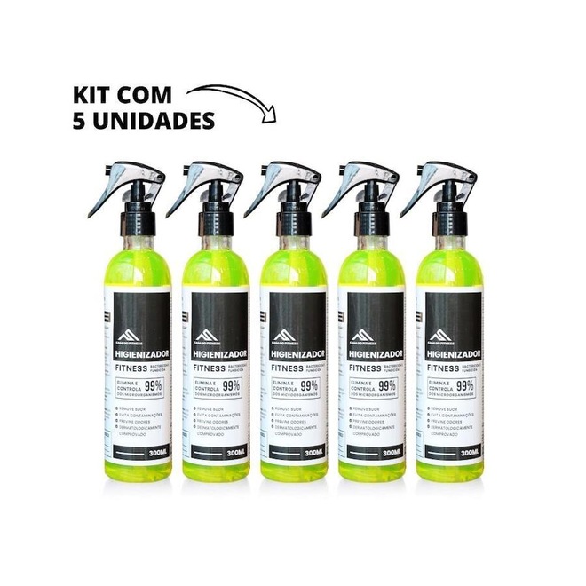 Kit de Limpadores Expert Clean Casa Do Fitness - 300ml - 5 unidades - Foto 1