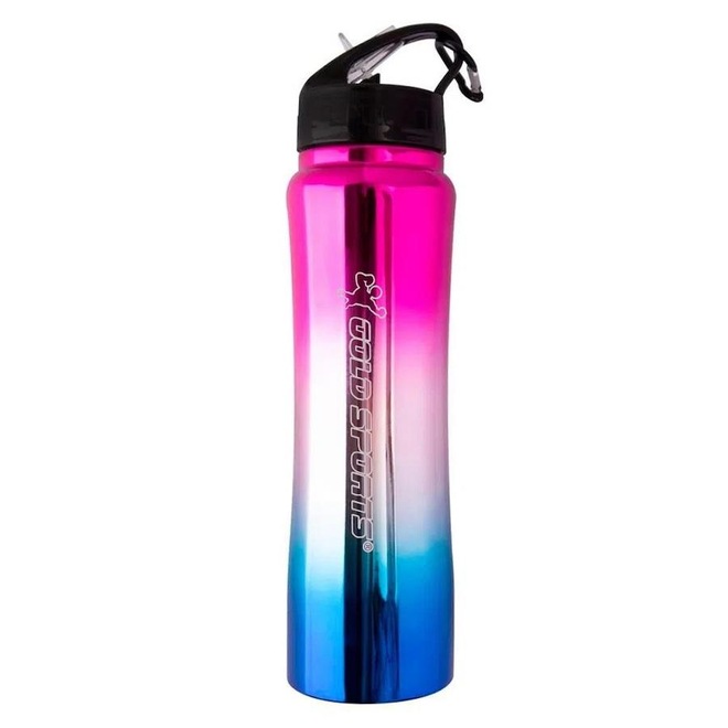 Garrafa Gold Sports Walk Canudo Bico Anatômico e Alça - 750 ml - Foto 1