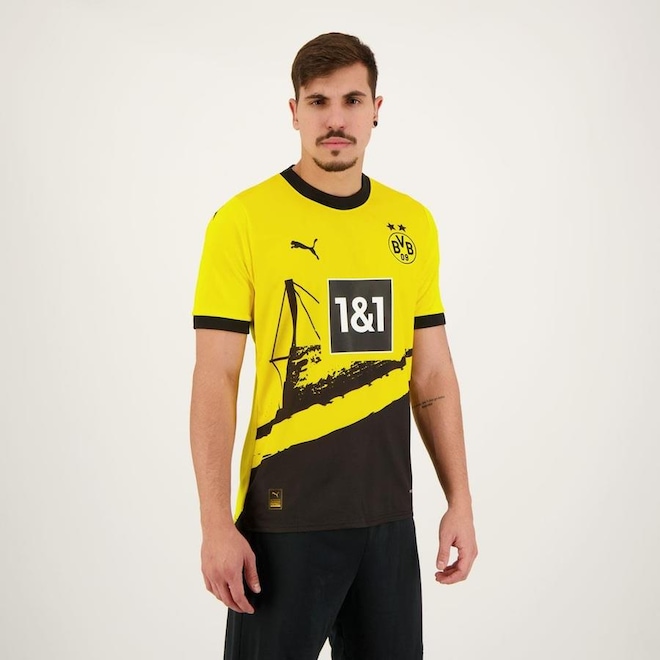 CAMISA BORUSSIA I 23 TOREDOR MASC - Foto 1