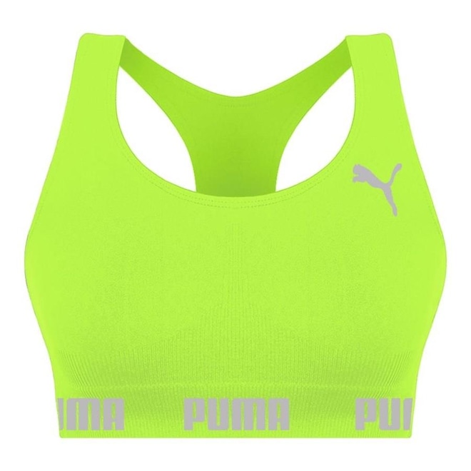 Top Fitness Puma Nadador Sem Costura - Feminino - Foto 1