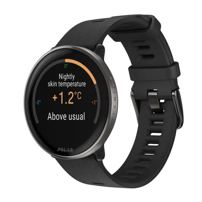 Relógio Monitor Cardíaco Polar Ignite 3 Titanium - Adulto - Foto 1