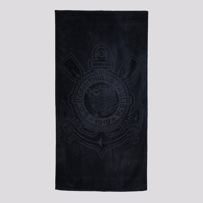 Toalha de Banho Corinthians Jacquard Bouton - Foto 1