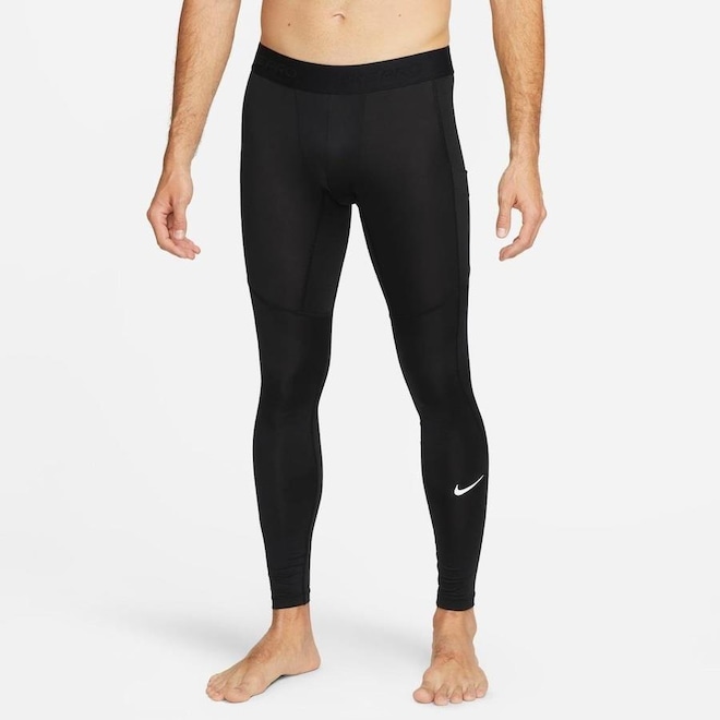 Calça Legging Nike Pro Dri-Fit - Masculina - Foto 1