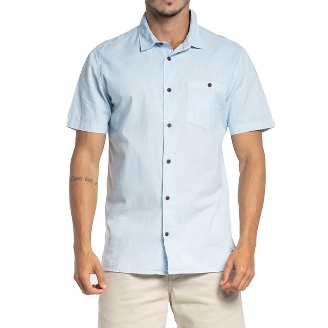 Camisa Quiksilver Bolam - Masculina - Foto 1