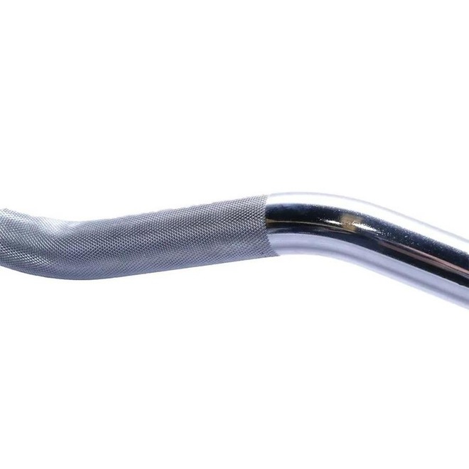 Barra W Rae Olímpica Cromada Maciça para Musculação 1,20M - Foto 1