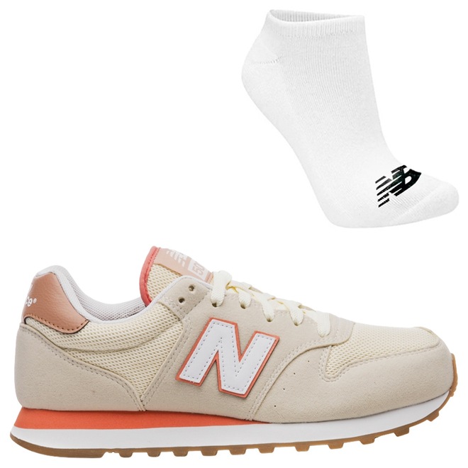 Tênis New Balance 500 V2 + Meias - Feminino - Foto 1