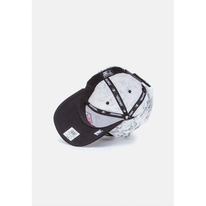 Boné Starter Aba Curva Snapback Branco - Starter - Foto 1