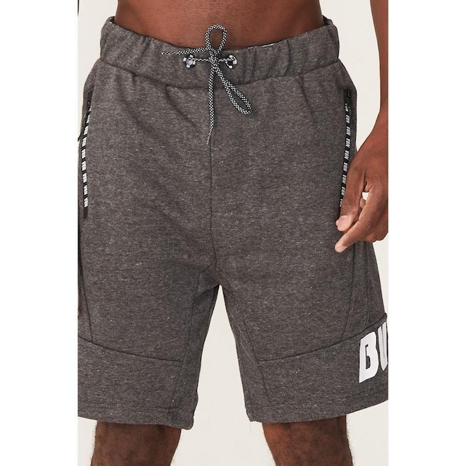 Bermuda NBA Moletom Chicago Bulls - Masculina - Foto 1