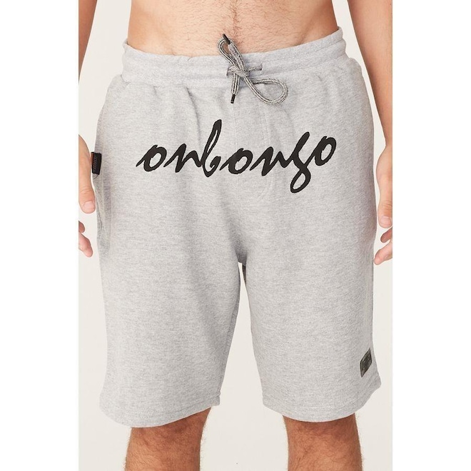 Bermuda Onbongo Surf Moletom - Masculina - Foto 1
