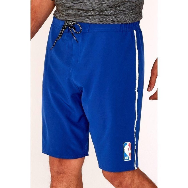 Bermuda Boardshort NBA Com Elástico Royal - Masculina - Foto 1