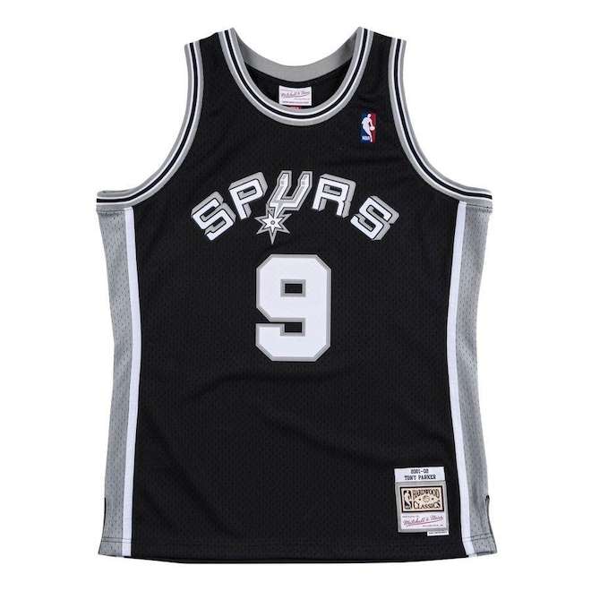 Camiseta Regata Mitchell & Ness Swingman Jersey San Antonio Spurs Tony - Masculina - Foto 1