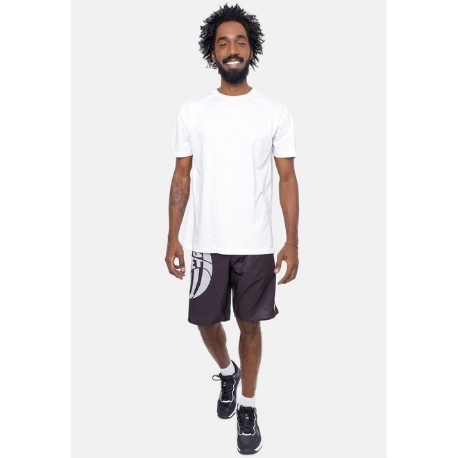 Bermuda Boardshort NBA Basketball Brooklyn Nets - Masculina - Foto 1