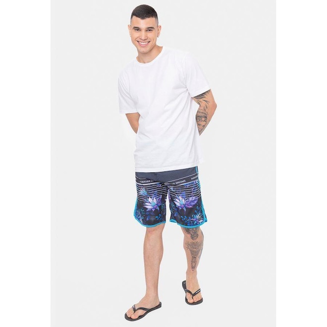 Bermuda Boardshort Hd Famous - Masculina - Foto 1