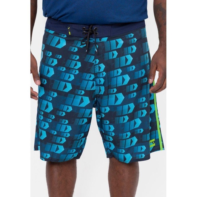 Boardshort Hd Plus Size Sucess - Masculina - Foto 1