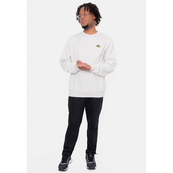 Blusão de Moletom Fatal Gola Careca - Masculina - Foto 1