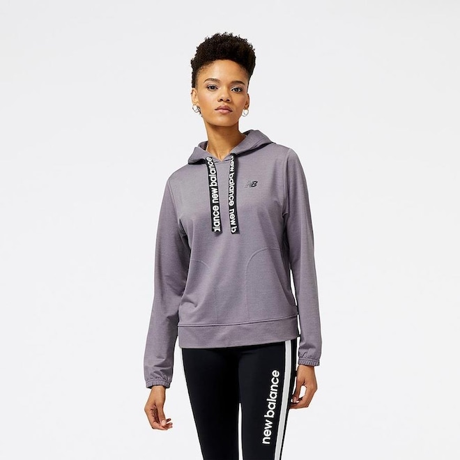 Jaqueta com Capuz New Balance Relentless - Feminino - Foto 1