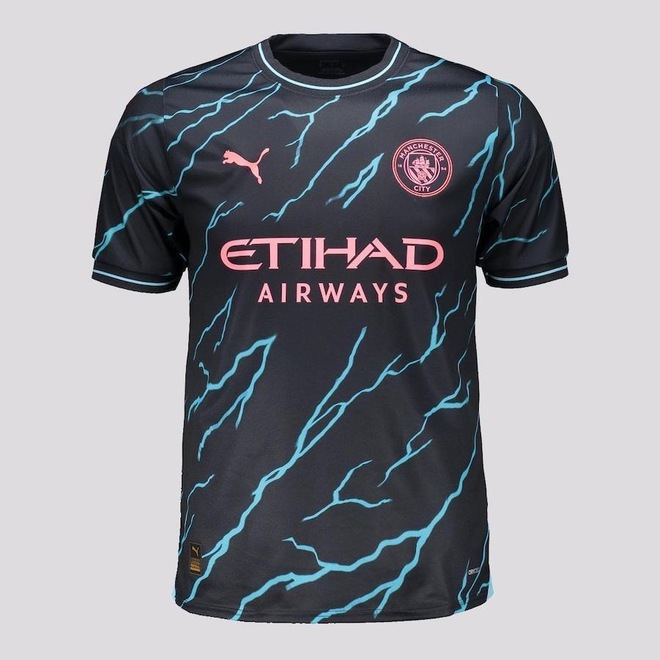Camisa do Manchester City III 23 Puma Masculina Torcedor - Foto 1