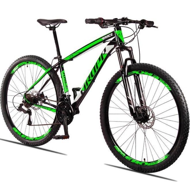 Bicicleta Aro 29 Dropp Race - Freio a Disco - Câmbio Importado - 21 Marchas - Adulto - Foto 1