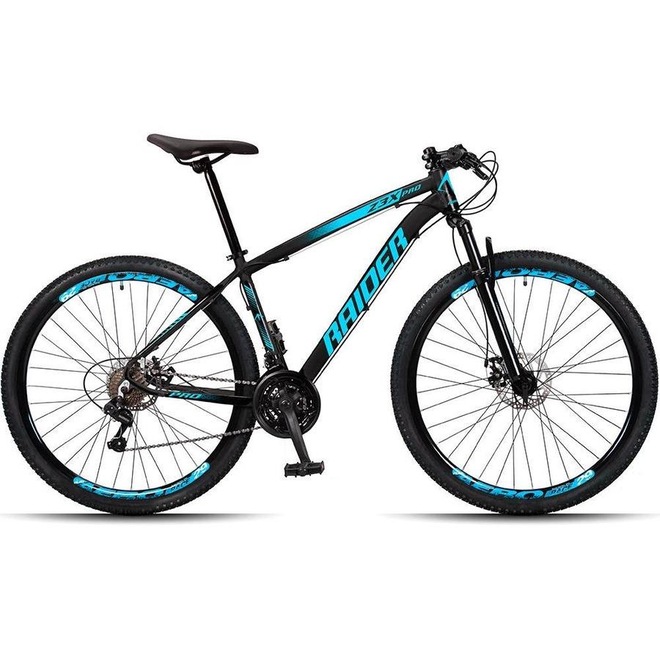 Bicicleta Aro 29 Raider Z3X 24 Vel Câmbio Traseiro Shimano Freio A Disco Bike Mtb Alumínio - Foto 1