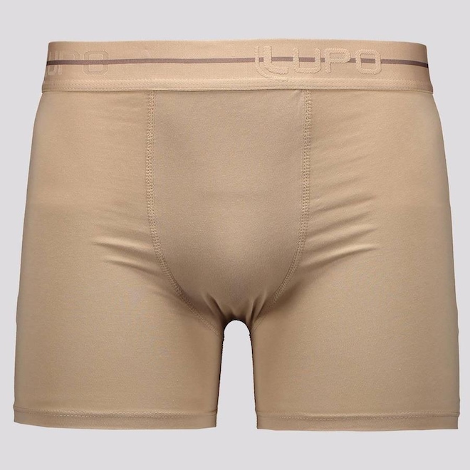 Cueca Boxer Lupo Cotton Elastic Touch - Adulto - Foto 1