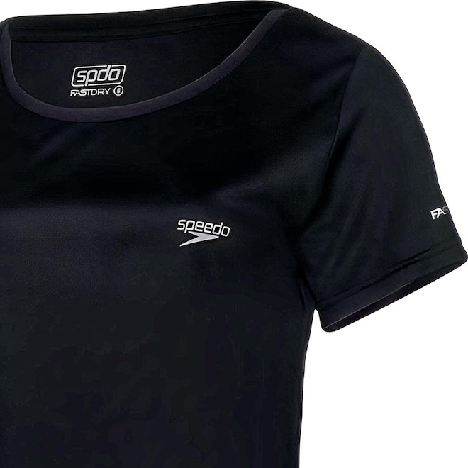 Camiseta Speedo Interlock Canoa Nacional - Feminina - Foto 1